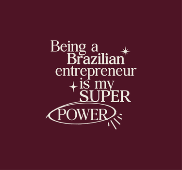 Brazilian Enterpreneur Tee Burgundy
